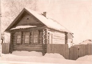 Дом, в котором располагалась библиотека с 1947 по 1954 г.