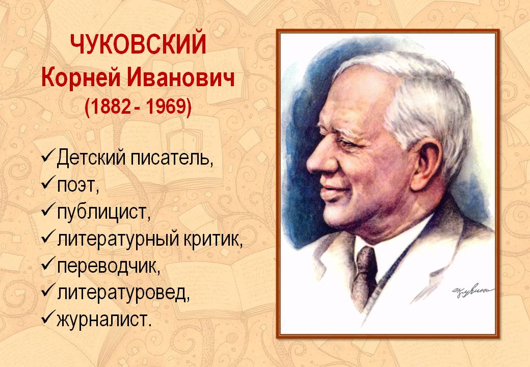 Внеклассное чтение 2 класс чуковский презентация